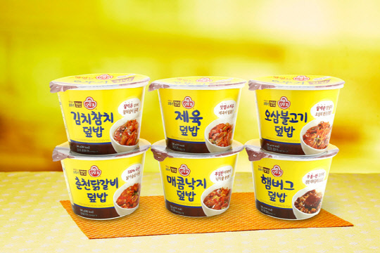 오뚜기의 복합밥 6종  오뚜기 제공
